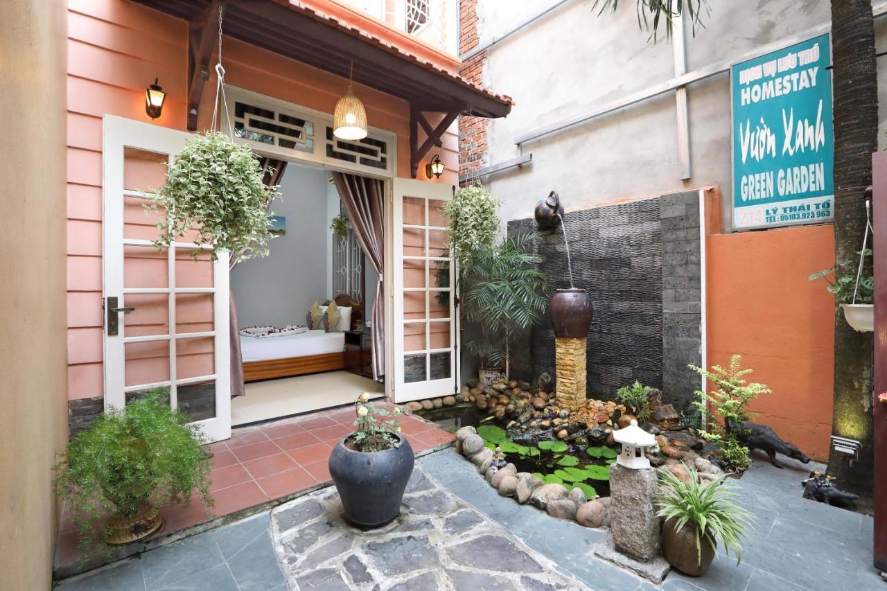 Green Garden Homestay Хойан Экстерьер фото
